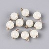 Alloy Glass Pendants GLAA-P080-04G-13-1
