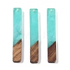 Resin & Wood Big Pendants WOOD-F015-02A-1