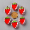 Transparent Enamel Acrylic Beads X1-TACR-S155-003-4