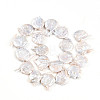 Natural Baroque Keshi Pearl Beads Strands PEAR-S018-06F-01-3