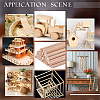 Wood Craft Sticks WOOD-WH0125-11D-6