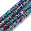 Dyed Synthetic Imperial Jasper Beads Strands GG-CBAA20A-02B-2
