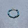Natural Apatite Chip Beaded Bracelets for Women IW6789-42-1