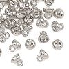 SHEGRACE Brass Bead Cap Pendant Bails XGRQ6M653-912P-1