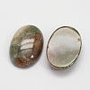 Natural Indian Agate Cabochons G-D860-A24-2