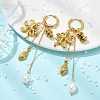 304 Stainless Steel Dangle Earrings EJEW-JE07104-01-1