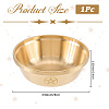 Brass Offering Bowl for Altar Meditation AJEW-WH20816-262A-2