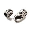304 Stainless Steel Fold Over Clasps X-STAS-R140-14AS-02-2