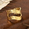 304 Stainless Steel Open Cuff Rings RJEW-R014-02G-02-3