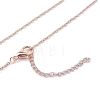 304 Stainless Steel Alps Pendant Necklaces LS-NJEW-Z001-01RG-3