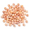 Two Tone Opaque Acrylic Imitation Gemstone Beads OACR-T033-05B-1