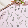 20Pcs Alloy European Dangle Charms PALLOY-BM00019-7