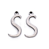 Tarnish Resistant 201 Stainless Steel Charms STAS-R105-S-1