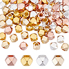 80Pcs 4 Colors Brass Spacer Beads KK-PH0015-20-1