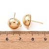 Brass Stud Earring Findings LS-KK-G604-01G-05-3