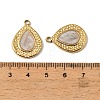 304 Stainless Steel Enamel Pendants STAS-I371-33G-01-3