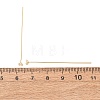 Brass Micro Pave Cubic Zirconia Stud Earring Findings CU-CBA4618-01G-01-3