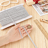 27 Yards Polyester Centipede Braided Fringe Ribbon OCOR-ME0001-78-3
