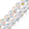 Handmade Lampwork Beads Strands LAMP-F029-01B-1