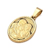 Religion 304 Stainless Steel Pendants STAS-H264-13G-AG-2