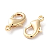 Rack Plating Brass Lobster Claw Clasps KK-F090-27LG-02-2