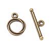 Tibetan Style Zinc Alloy Toggle Clasps MLF0539Y-NF-1