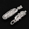 Natural Quartz Crystal Pendants G-K338-28P-03-2