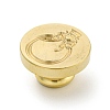 Wax Seal Brass Stamp Head AJEW-G056-01I-3