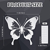1Pc Acrylic Mirror 3D Butterfly Wall Decorations AJEW-CN0001-34-2