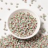 6/0 Opaque Colours Seep Glass Seed Beads SEED-F003-04A-13-2