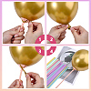 100 Bags Plastic Balloon Clips Holders DIY-WR0005-66A-3