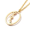 Colorful Cubic Zirconia Constellation Pendant Necklace LS-NJEW-H166-01D-3