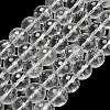 Natural Quartz Crystal Beads Strands G-C280-B14-12mm-2