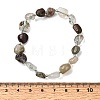 Natural Lodolite Quartz Beads Bracelets GG-CBA05D5-02B-09-5