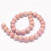 Natural Rhodonite Beads Strands G-K115-08-10mm-2