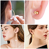 50Pcs Brass Stud Earring Findings KK-CN0001-44-6