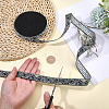 16.6 Yards Vintage Jacquard Nylon Ribbon OCOR-WR0002-18-3