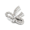 Alloy Rhinestone Pendants FIND-U026-02P-2