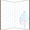 MDF Greeting Card & Paper Envelope with Bowknot AJEW-WH0203-001-2