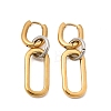 304 Stainless Steel Hoop Earrings for Women EJEW-G463-02GP-4