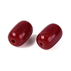 Opaque Glass Beads GLAA-Z012-01S-2