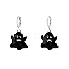 Halloween Alloy Enamel Hoop Earrings FS-WG6BEC1-06-1