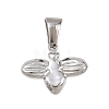 303 Stainless Steel Pendants STAS-K325-19P-1