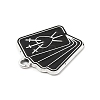 Alloy Enamel Pendants ENAM-I053-D03-3