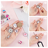 DIY Interchangeable Dome Office Lanyard ID Badge Holder Necklace Making Kit DIY-SC0021-97D-3