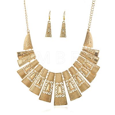 Alloy Pendant Necklaces & Dangle Earrings FS-WG2D2E5-02-1