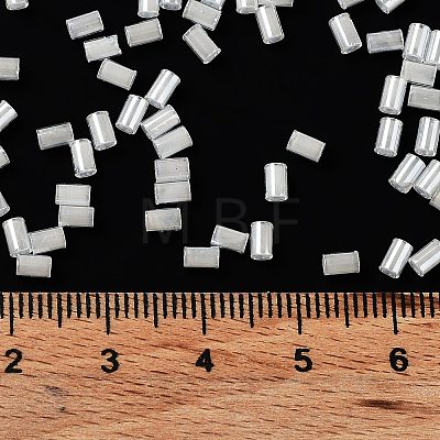 Glass Round Bugle Beads X-SEED-Z002-A-D01-1