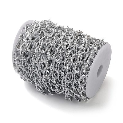 Oxidation Aluminum Textured Curb Chains CHA-H001-03S-1