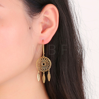 304 Stainless Steel Hoop Earrings FS-WG34379-05-1