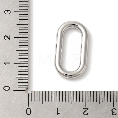 Non-Tarnish 304 Stainless Steel Linking Rings STAS-Z086-04P-1